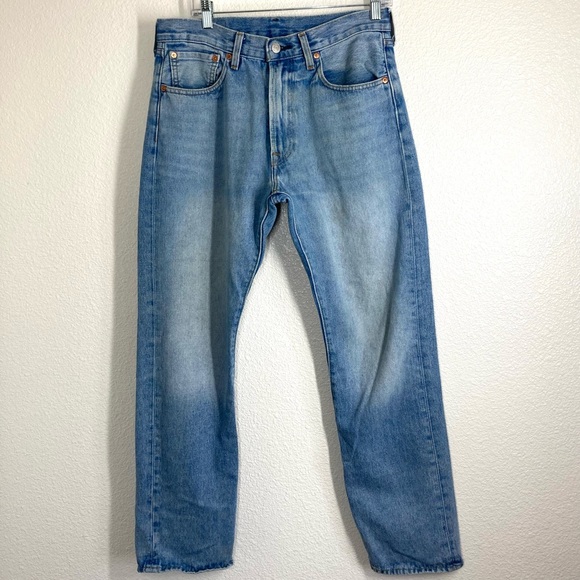 Levi's Other - Levi's Premium 551 Z Mens Authentic Straight Leg Jeans 31x32 Medium Wash
